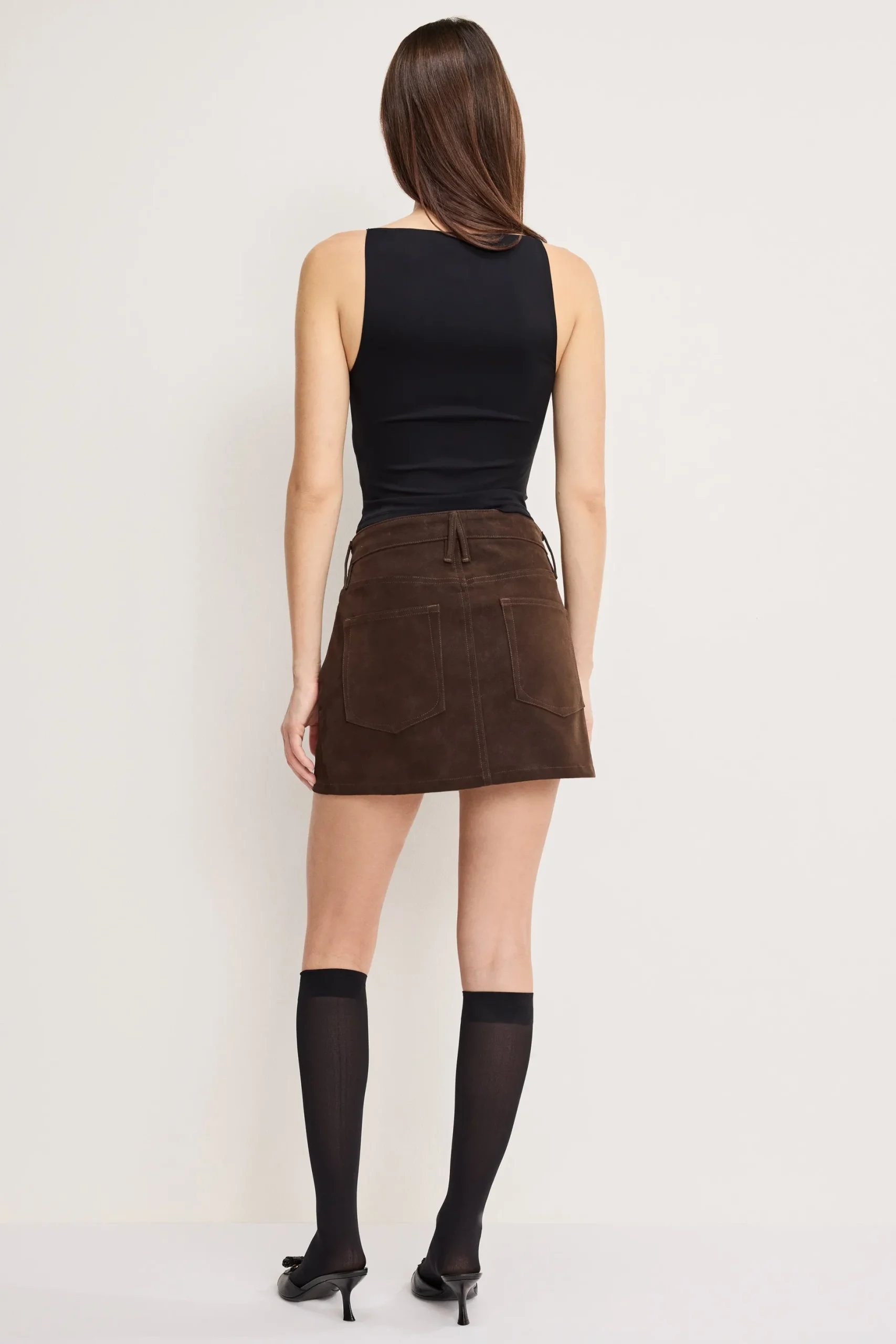 better than suede good 90s mini skirt