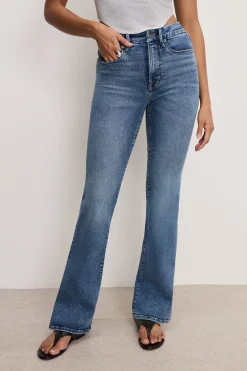 compression good classic bootcut jeans