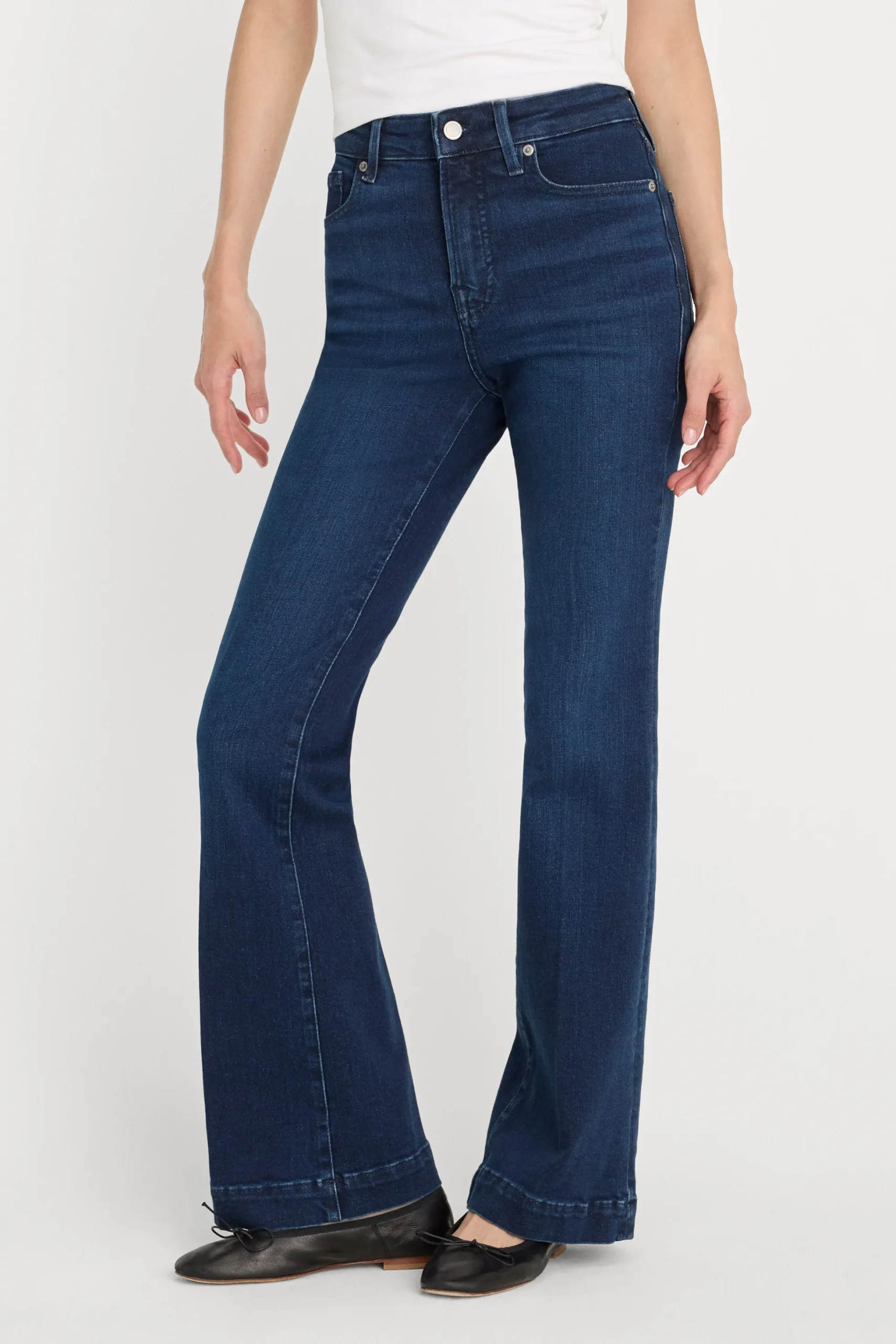 compression good classic bootcut jeans