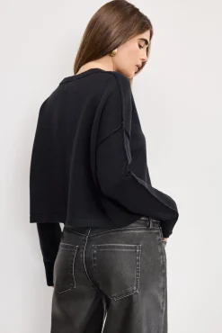 cozy knit crew neck