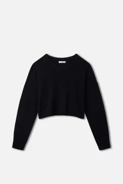cozy knit crew neck