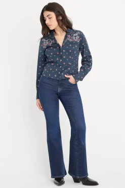 dolly joleans petite flare jeans