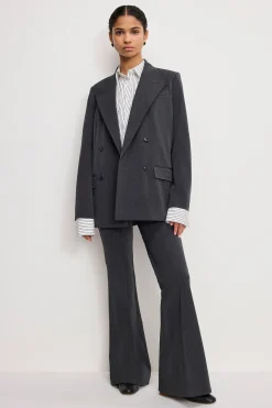 essential suiting oversized double breasted blazer