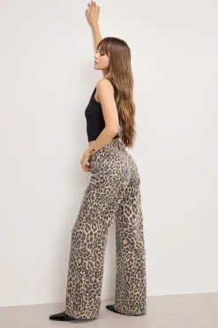 good ease leopard jeans