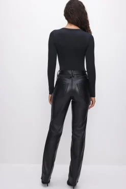 good icon faux leather pants