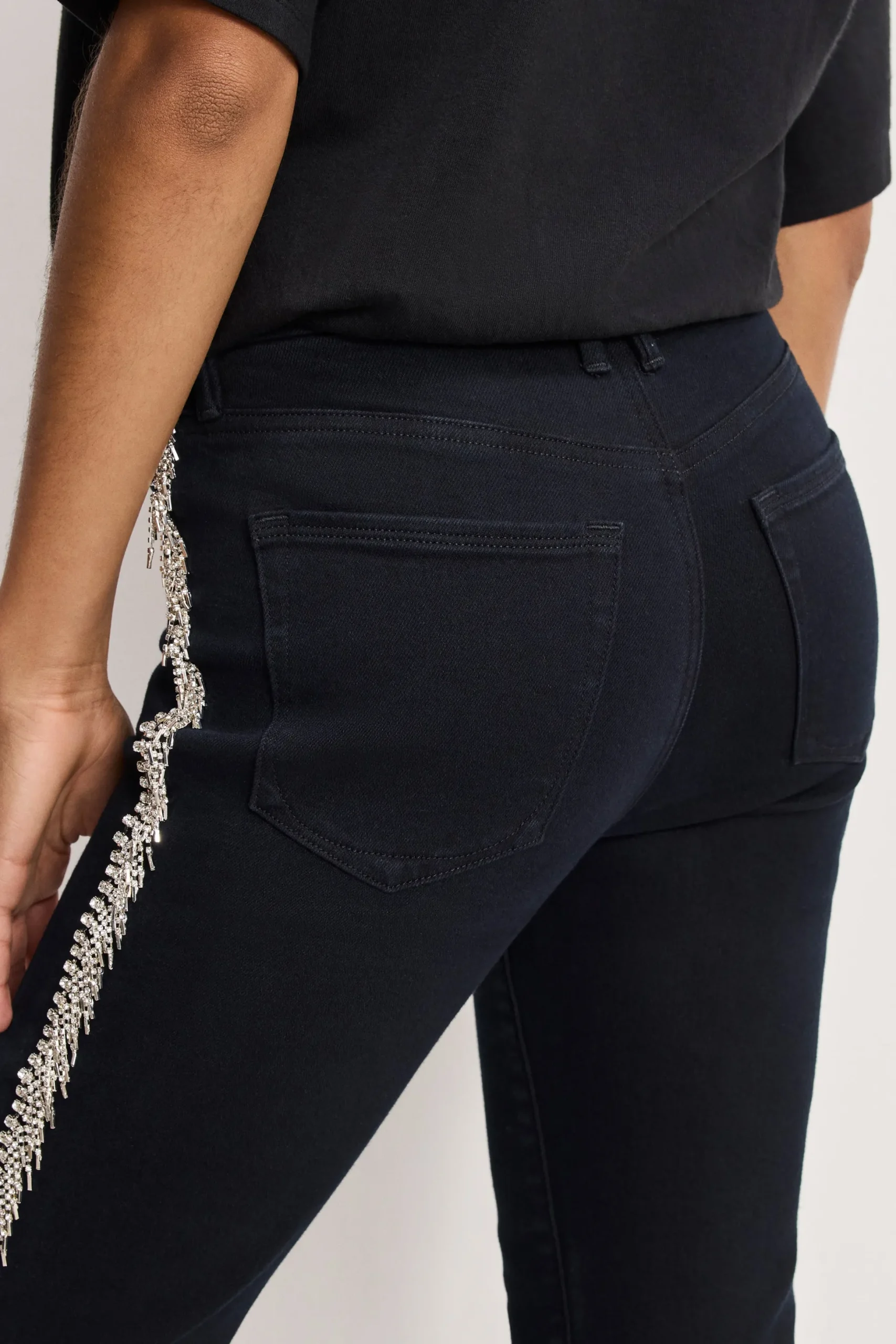 good legs straight diamond jeans
