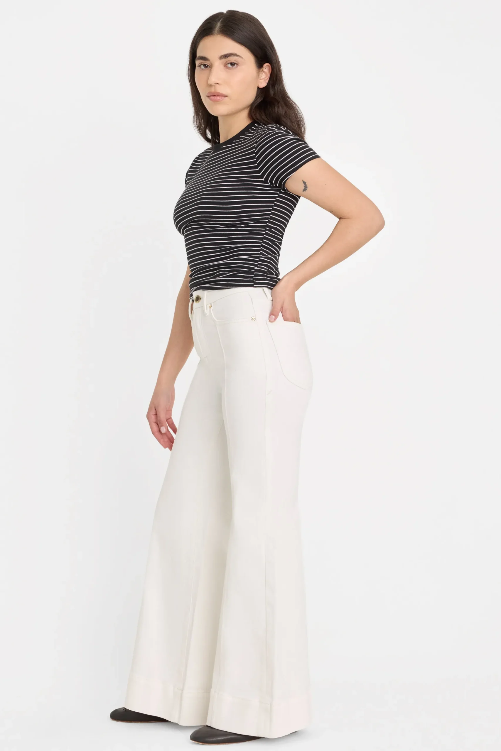 good petite palazzo jeans