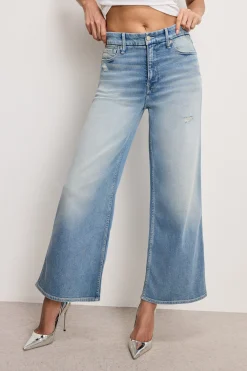 good skate wide cropped jeans