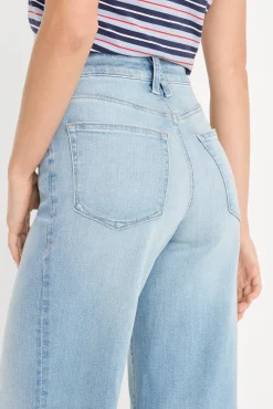 good waist palazzo ankle jeans