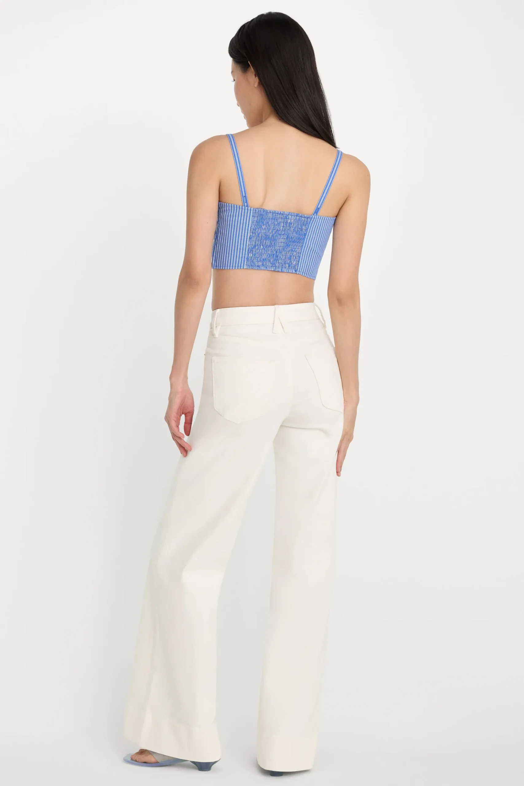 good waist palazzo jeans