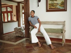 good waist palazzo jeans