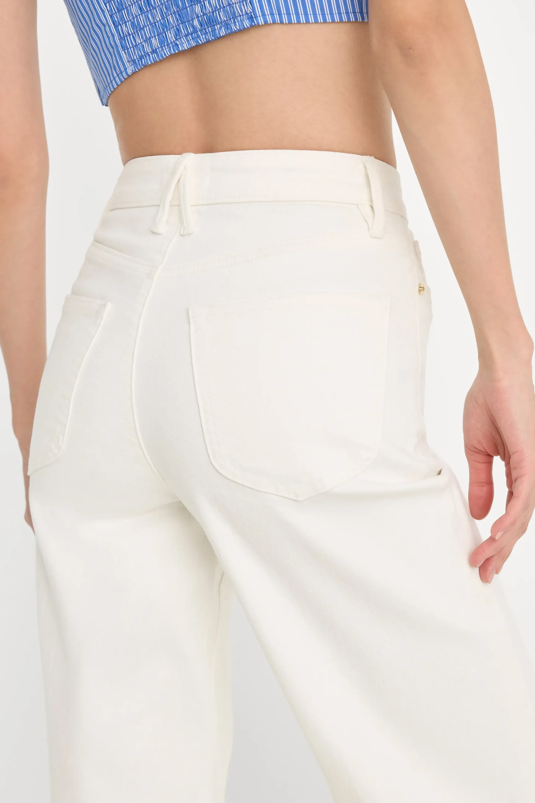 good waist palazzo jeans