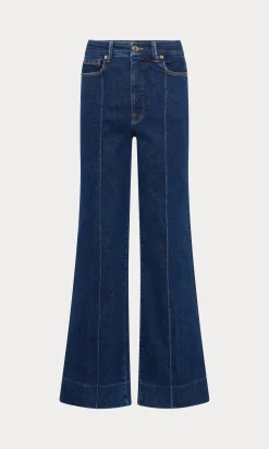 good waist palazzo jeans