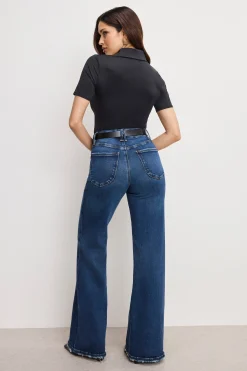 good waist palazzo jeans