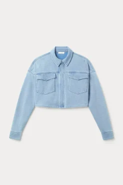 jeanius cropped jacket