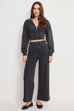 jeanius zip up hoodie