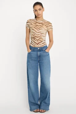 mesh baby tee