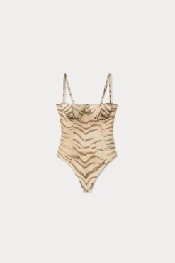 mesh bustier bodysuit