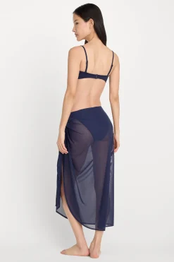 mesh midi sarong