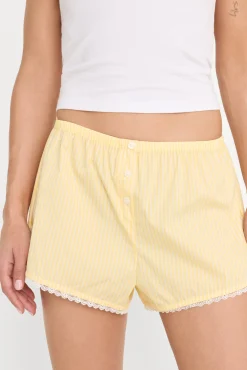 poplin pull on boxer shorts