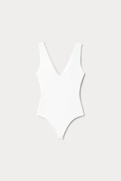 sculpting deep v bodysuit