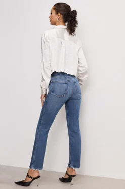 soft tech good curve straight jeans