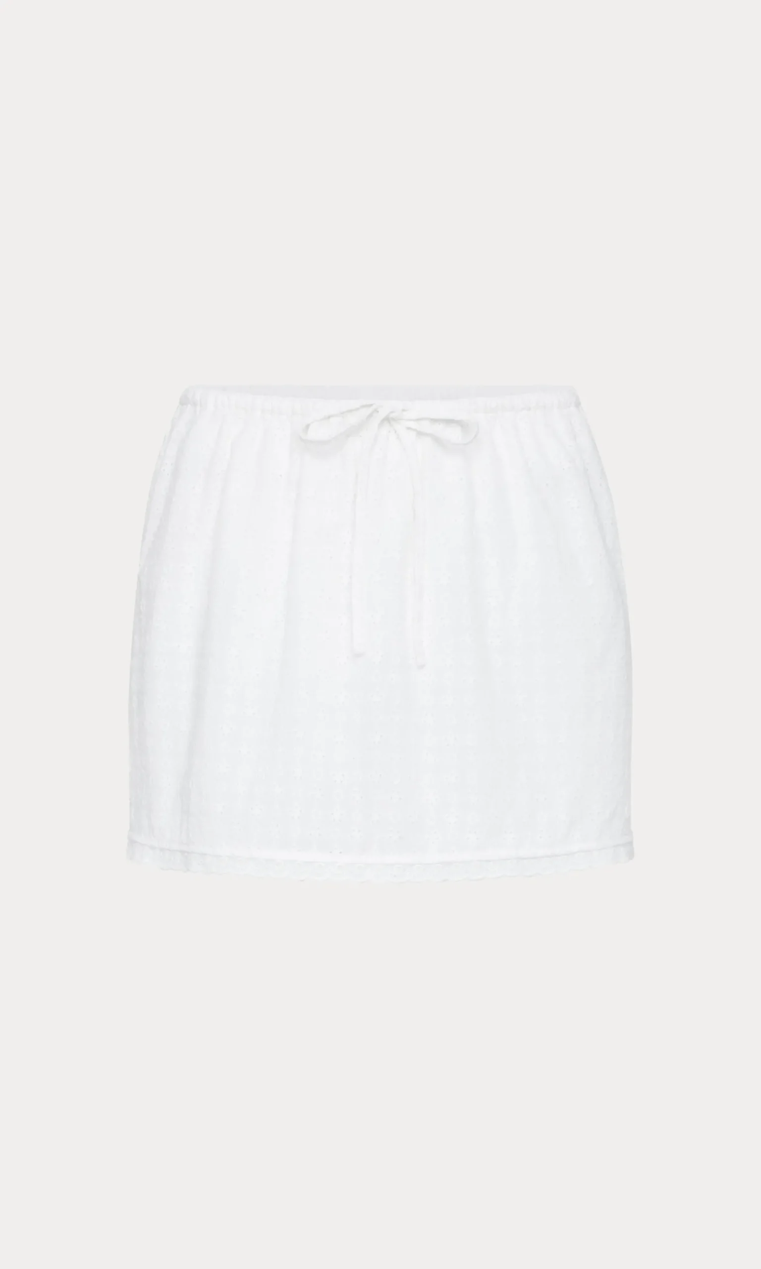 the eyelet skirt