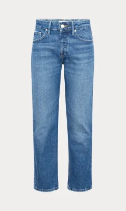 vintage straight ankle jeans