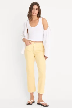 vintage straight ankle jeans