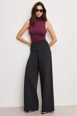 weightless mock neck bodysuit